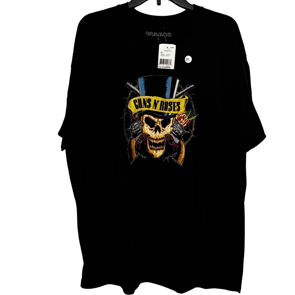 Guns N' Roses Men's Shirt XL NWT Black‎